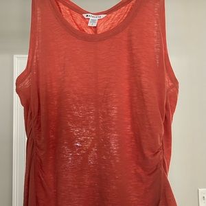 ATHLETA BREEZY RUCHED TANK